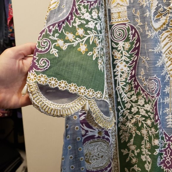 Sana Safinaz XS Long Shirt and Scarf - Picture 5 of 8